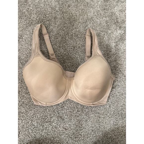 Wacoal Basic Beauty Underwire Full Coverage Tshirt Bra Bundle(2)32DD,Tan&Silver - Picture 3 of 6
